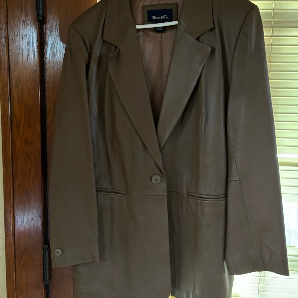 Denim&Co Classic Brown Blazer